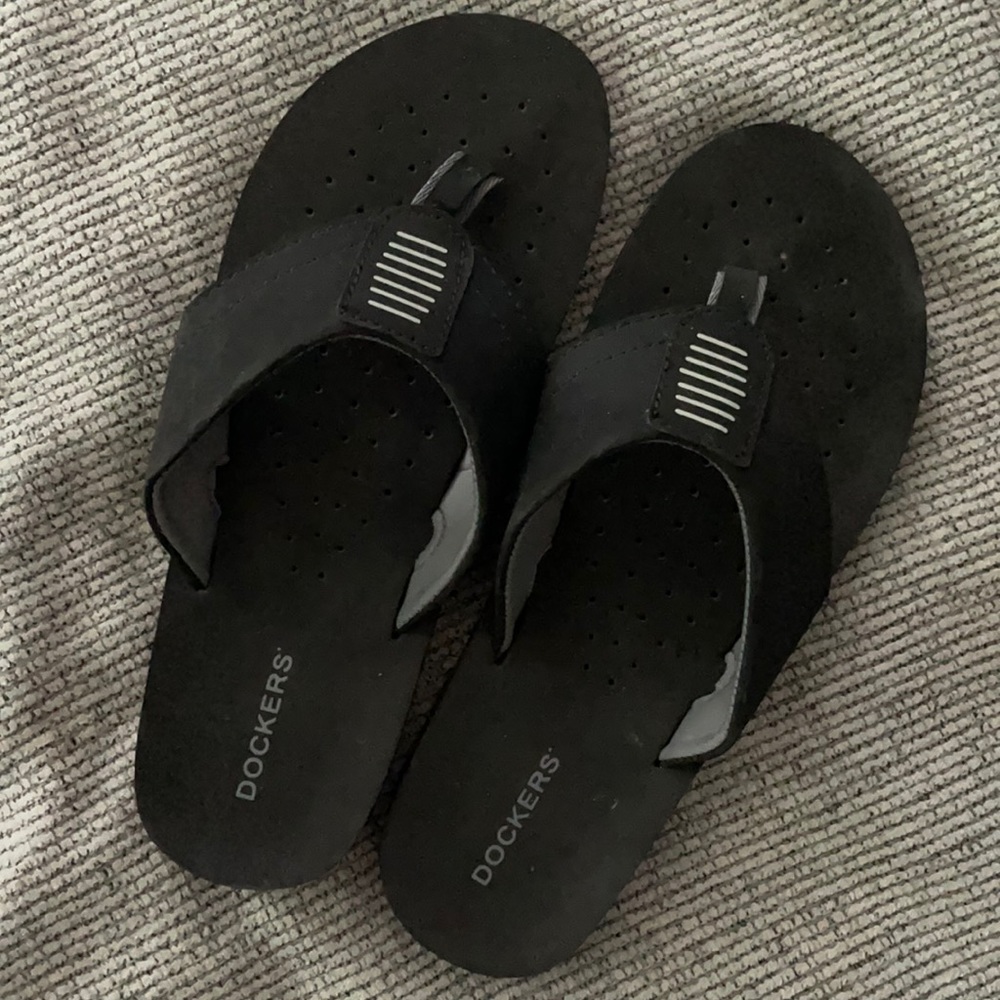 Brand new, black women’s Dockers sandals size 8-9